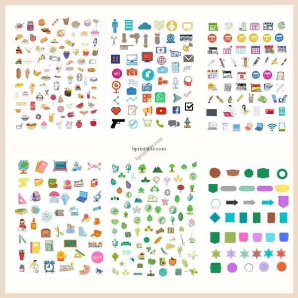 Cover Image 3 Printable sticker