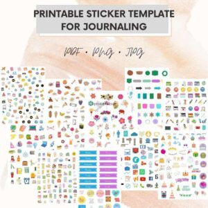 Cover image 1 Printable sticker