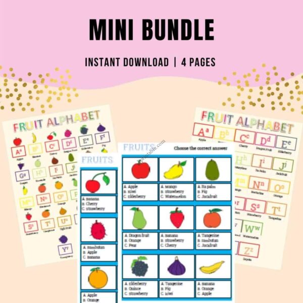 printable mini bundle