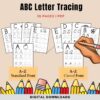 abc letter tracing abc letter tracing