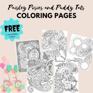 printable Paisley Posies and Puddy Tats coloring pages printable Paisley Posies and Puddy Tats coloring pages