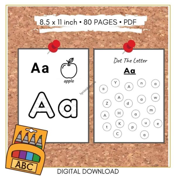 Dot marker printable 2 Dot marker kids printable