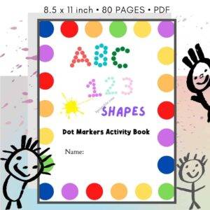 Dot Marker Kids Activity Book