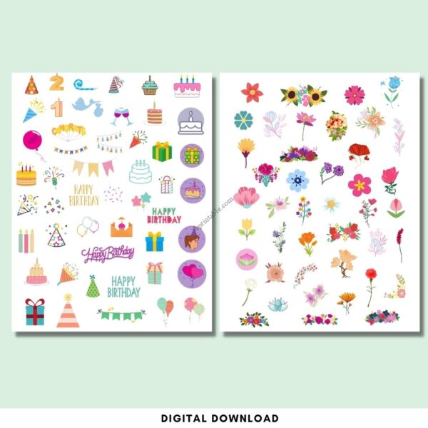 digital sticker book 3 digital sticker