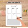 grocery list with meal planner 4 grocery list with meal planner