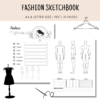 Fashion Sketchbook 1 fashion sketchbook