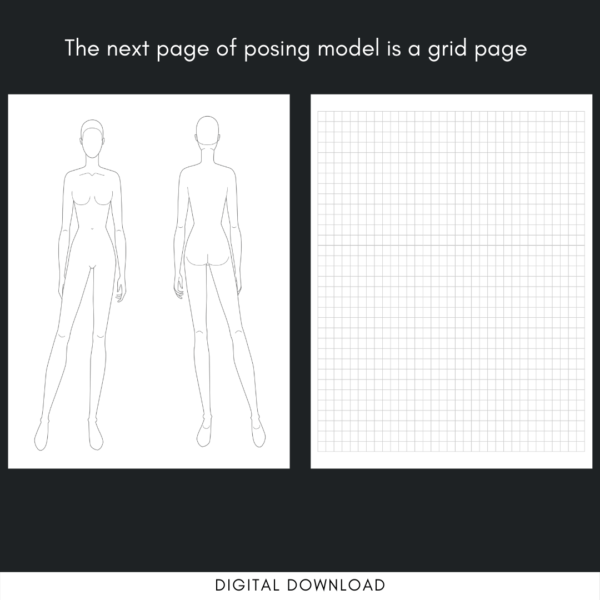 Fashion Sketchbook 5 fashion sketchbook