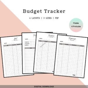 budget tracker 1 budget tracker