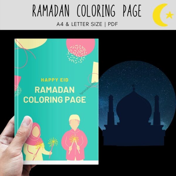 ramadan coloring page 1 ramadan coloring page