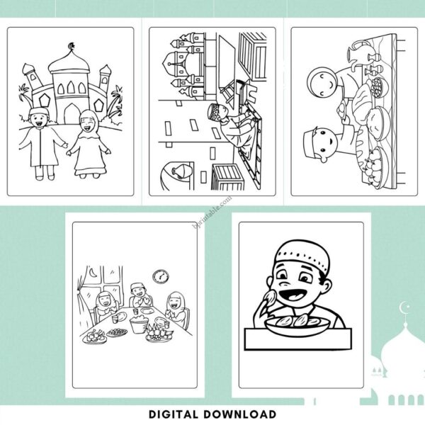 ramadan coloring page 2 ramadan coloring page