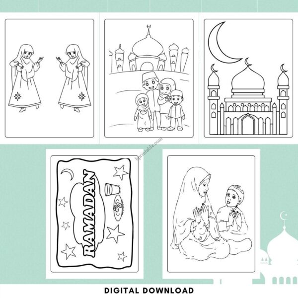 ramadan coloring page 3 ramadan coloring page