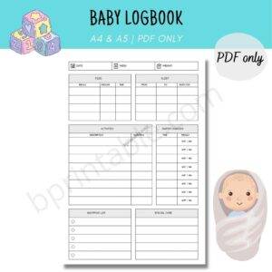 baby logbook 1 baby logbook