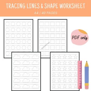 tracing line worksheet 1 tracing line worksheet