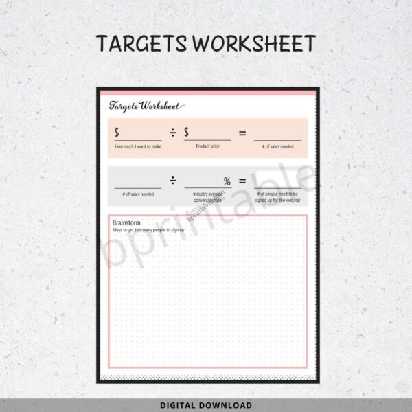 Webinar Planner Journal 3 Webinar Planner Journal