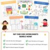 best seller worksheet collection Kids Worksheet Bundle