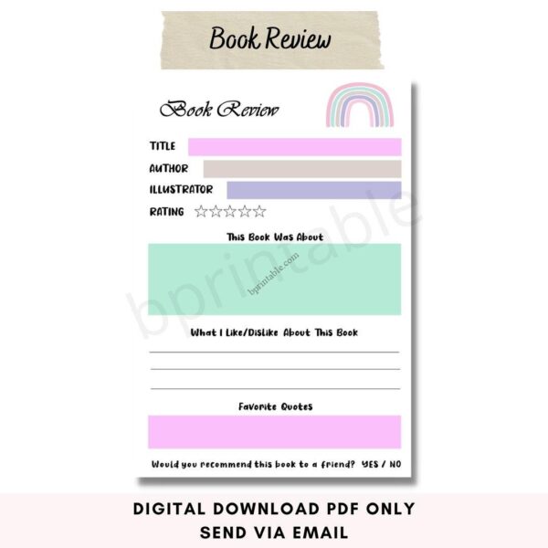 book review reading log 2 printable book review reading log