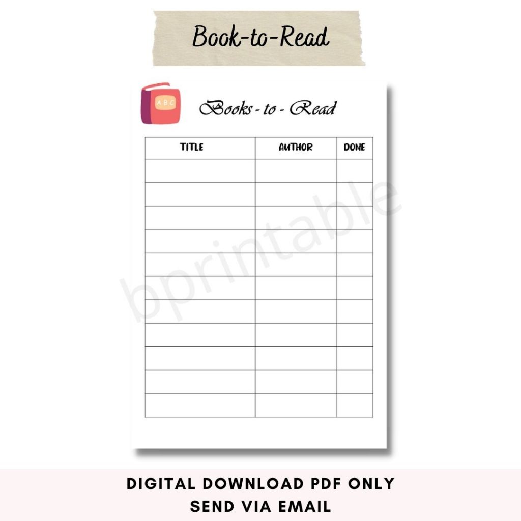 printable book review reading log