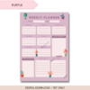 floral weekly planner 2 floral weekly planner
