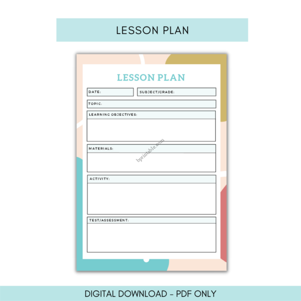 Education Planner Template 6 Education Planner Template