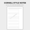 Cornell Style Notes