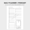 Daily + Podcast 1 Daily Planner 2022 + Podcast