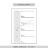 Improvement Plan, Business Planner 4 Improvement Plan, Business Planner