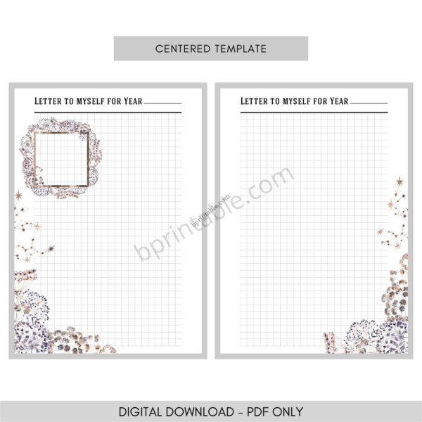 Letter to myself 4 Letter to myself grid notes