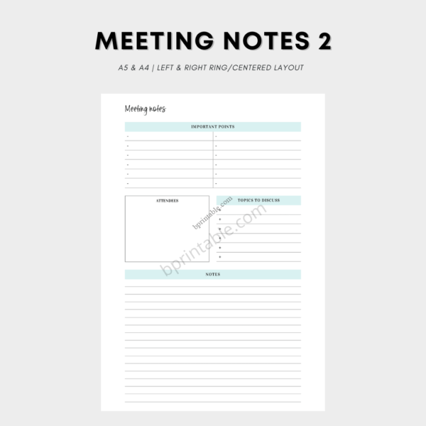Meeting Notes 2 1 Meeting Notes 2