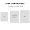 daisy essential notes 2 daisy essential grid notes to do list