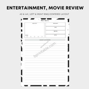 Entertainment, Movie Review