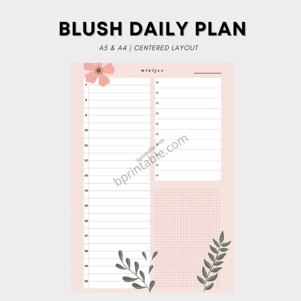 blush daily plan 1 blush daily plan