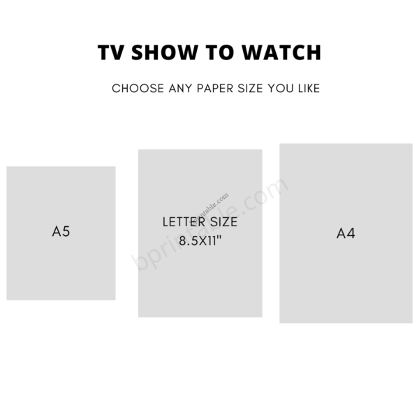 tv show to watch 2 tv show to watch