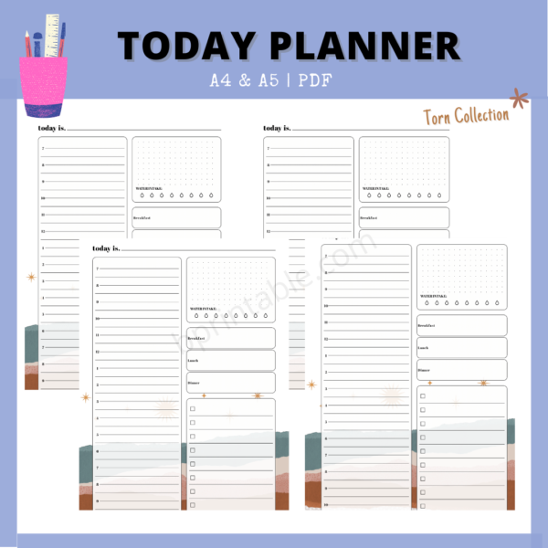 today daily planner