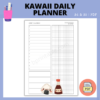 Daily Planner Kawaii
