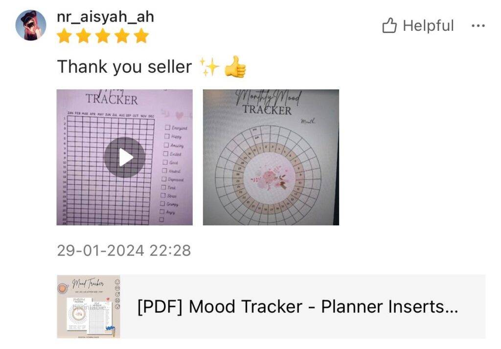 Mood Tracker - Planner