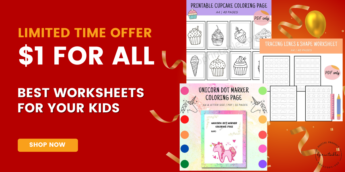 brpintable kids worksheet planner coloring book